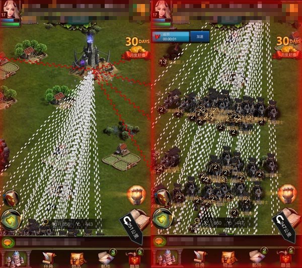 列王的紛爭 Clash Of Kings 全新版本 黑暗騎士初體驗 亡靈入侵 手遊精靈176app